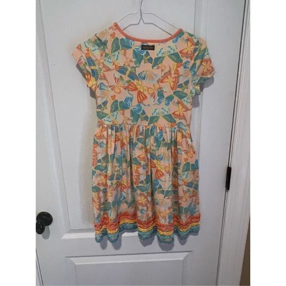 Matilda Jane Chasing Butterflies Dress with pockets size 12 - Picture 1 of 5